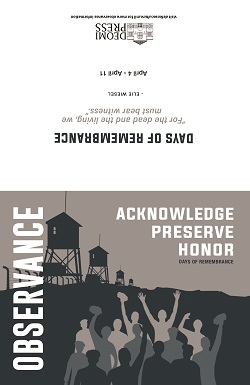 Image of 2021 Days of Remembrance Invitation/Thank You Card